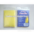 0.02mm cheap promotional emergency PE poncho